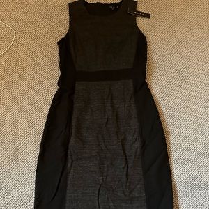 Theory dress Size O. Black with charcoal details